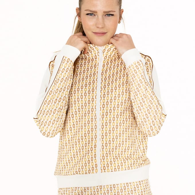 Func Factory dames Sportvest Drop gold print maat M