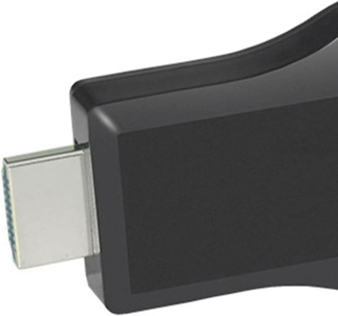 Display Adapter - Screen Mirroring Dongle - Films Kijken - Full HD Streaming - Compact Formaat - Zwart