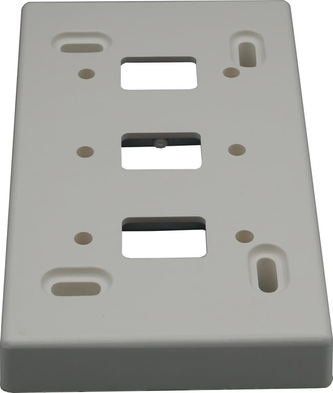 ATTEMA AT5522 montageplaat samenbouw wit RAL9010 - MS25-6XM4