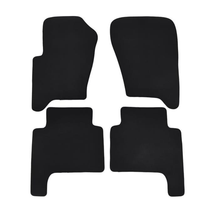 Tapis de sol - Subaru Forester 2013-2018 - Noir - 4 pièces - Antidérapant et imperméable