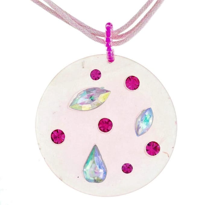 Behave - Ketting - Koord - Ronde Hanger - Roze - 41,5 cm