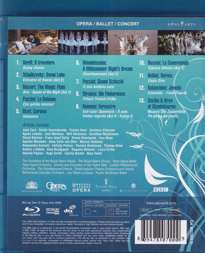The Blu-Ray Experience, Opera & Bal (Blu-ray)