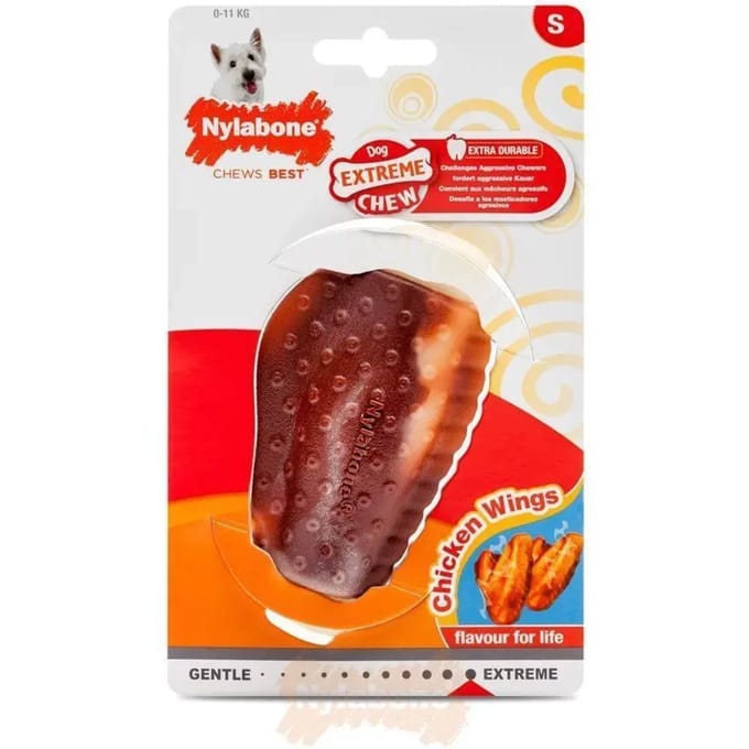 Hondenspeelgoed Nylabone Extreme Chew - Chicken Wing S