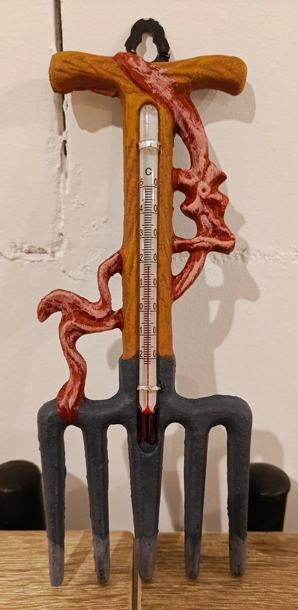 Thermometer - Hooivork - Temperatuur - Tuin