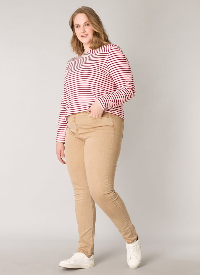 YESTA Hanna Bottoms - Light Camel - maat 0(46)