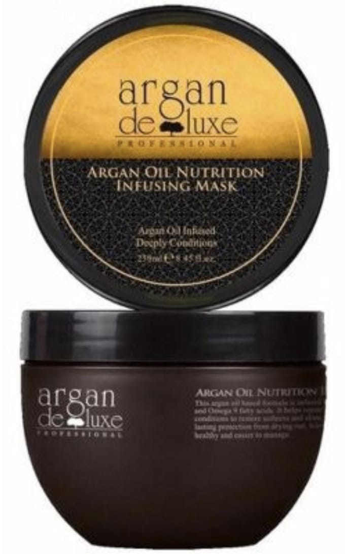 Argan De Luxe Nutrition Infusing Haarmasker 250ml - Haarmasker droog haar
