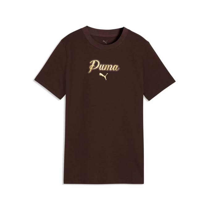T-shirt meisje Puma Script Graphic