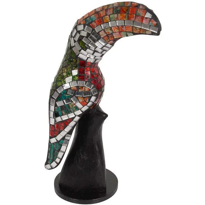 Decoratief object Pole To Pole Mosaic Tucan S