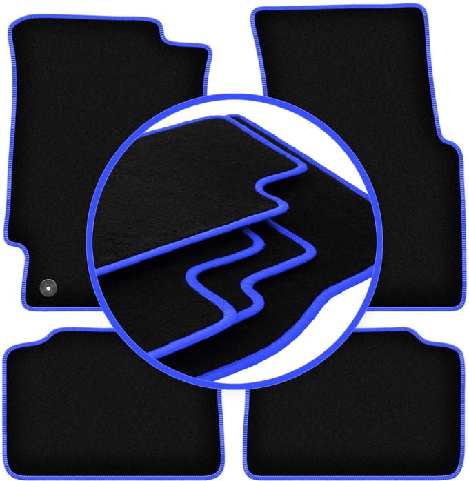 CARLUX-BLUE automatten voor: Honda Civic V hatchback (1991-1996)
