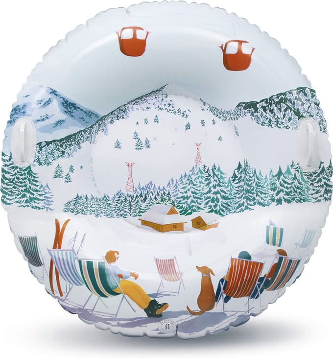 The Nice Fleet - Snow Tube - Opblaasbare Slee - print Arbois