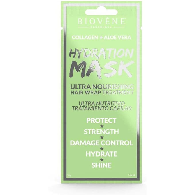 Biovene, Biovene, Masque Crème Traitant pour Cheveux, Pour l'Hydratation, 30 g
