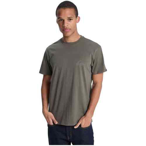 Quiksilver Evo Mini Logo T-shirt Met Korte Mouwen Groen L Man