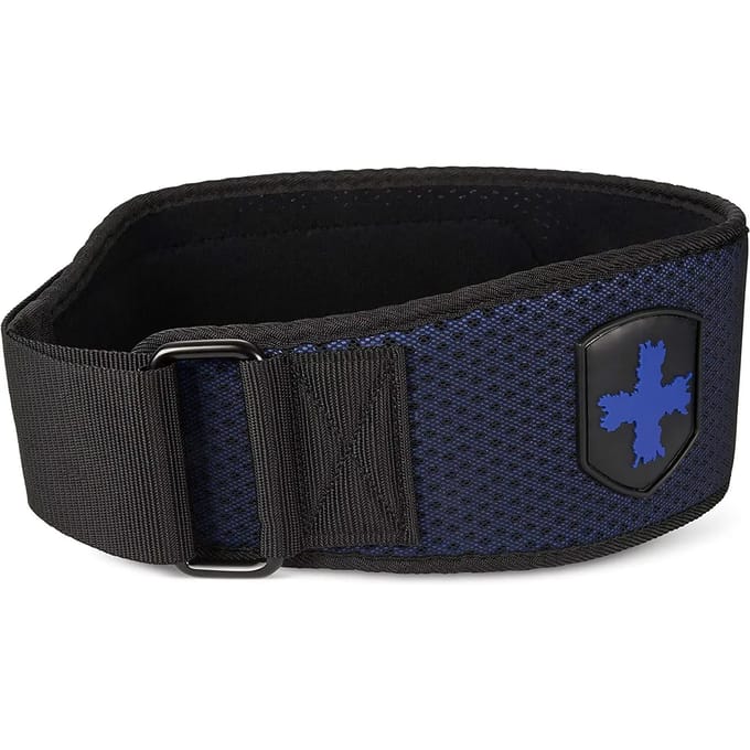 Harbinger Foam Core Lifting Belt - 4,5 inch - Unisex - Blauw - M