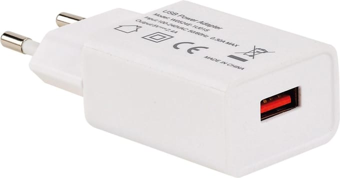ERARD - Netadapter USB A 5V /2.4A - wit - 728202