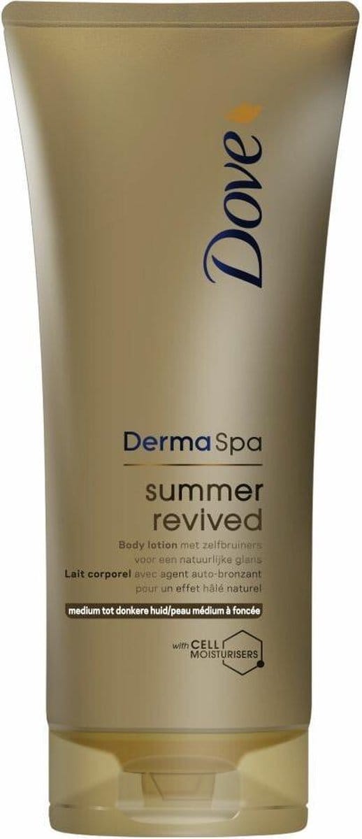 Dove DermaSpa Bodylotion Summer Revived Dark - 200 ml