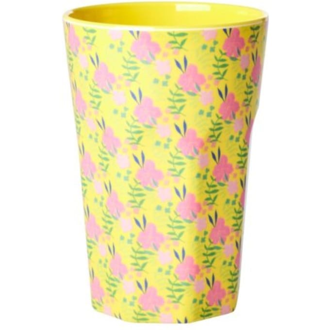 Rice melamine beker sunny days, groot