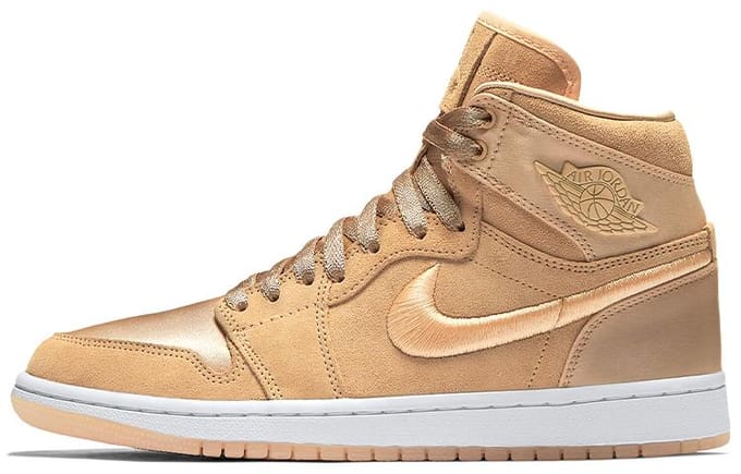 Wmns Air Jordan 1 Retro High 'Saison de Son: Pêche Glacée' 35.5 beige
