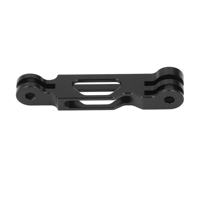 3,3 inch Aluminiumlegering Verlengarm Helm Stick Verlengarm Mount voor Insta360 X3 ONE RS GO 2 ONE black