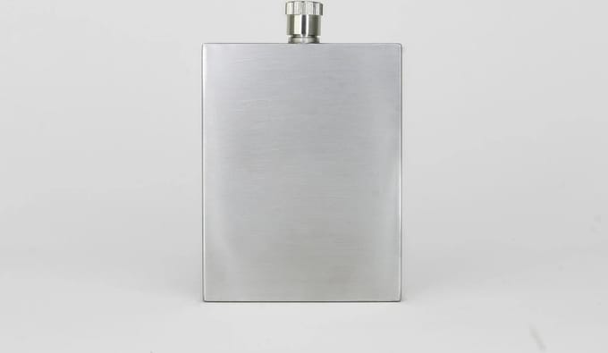 Heupfles 3oz RVS – Zilver – 85ml – Compact & Stijlvol - Slank design - Sophos Lifestyle