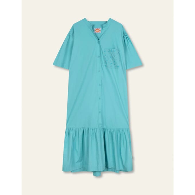 Oilily Dittany - Jurk - Dames - Blauw - 38