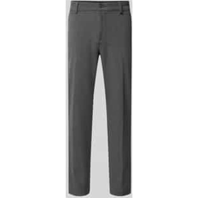 Regular fit smalle broek met viscose, model 'GABARDINE'