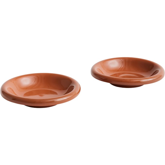 Hay Barro diep bord Ø20 set van 2 Naturel