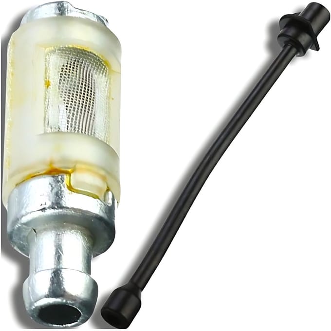 NAC Serie - Olie Filter met Slang - 14,2 cm Slang - 3,3 cm Filter