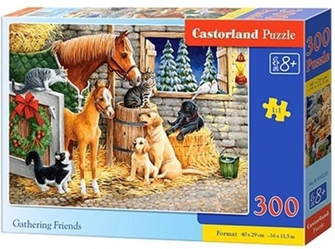 Castorland Gathering Friends – Puzzel – 300 stukjes – Dieren – Premium kwaliteit