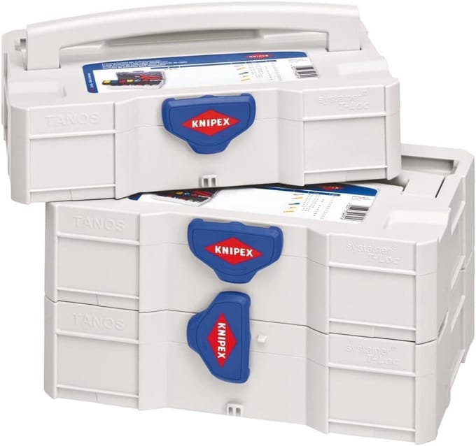 Assortiment Adereindhulzen met Krimptang en Opbergbox