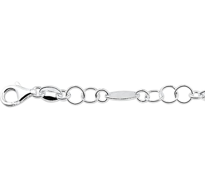Zilver Gerhodineerde Armband 5 1329756
