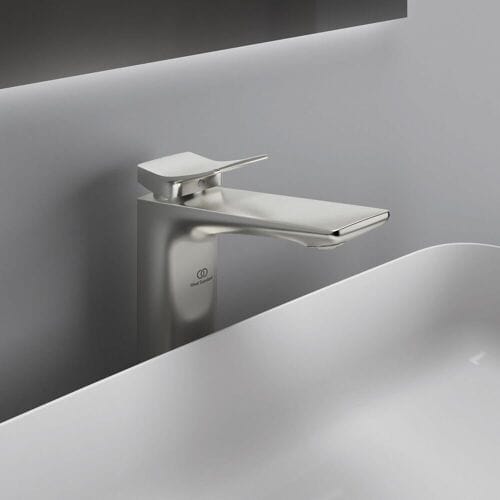 Ideal Standard basin mixer with long base, without drain BC758GN