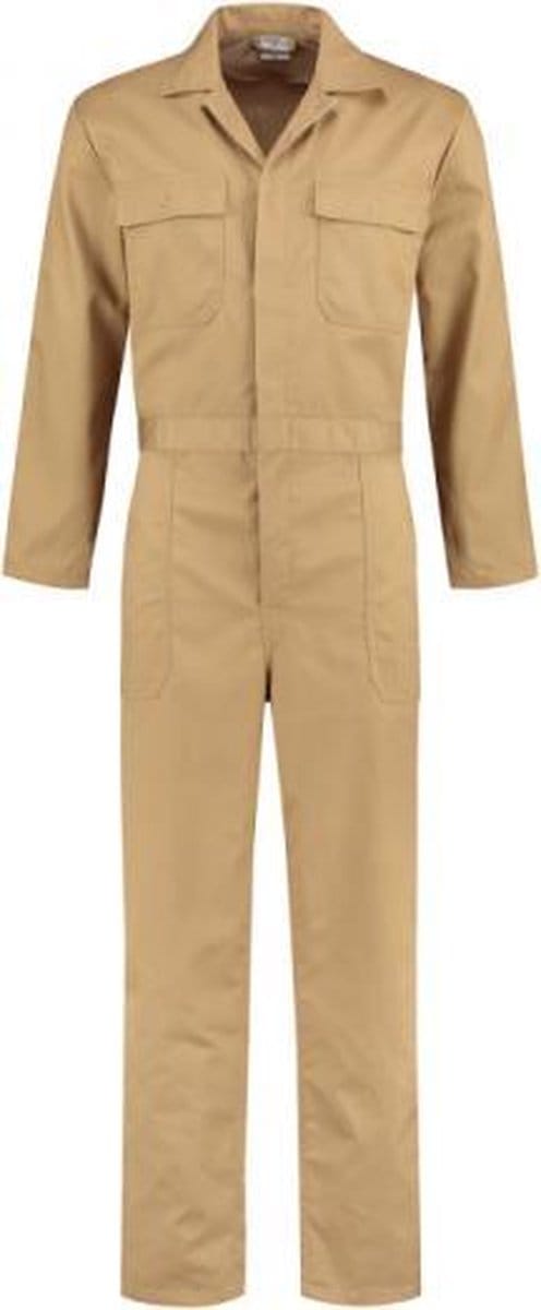 Overall polyester/katoen kaki maat 57