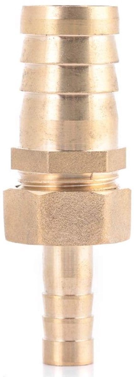 Allecto - Messing Fitting Slang Connector - Reducer Adapter