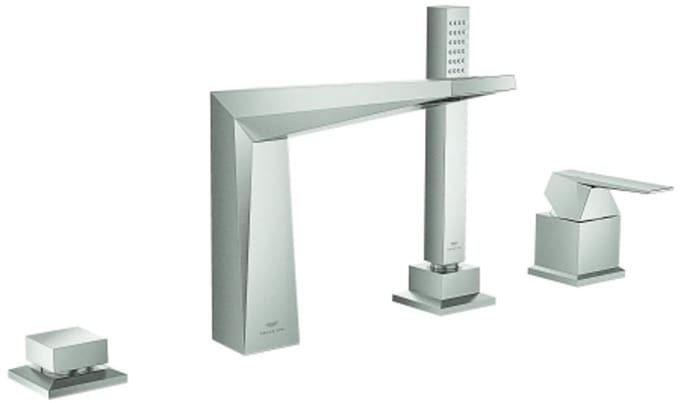 Grohe Allure Brilliant Viergats badrandcombinatie Supersteel Infinity Afwerking, 29405DC0