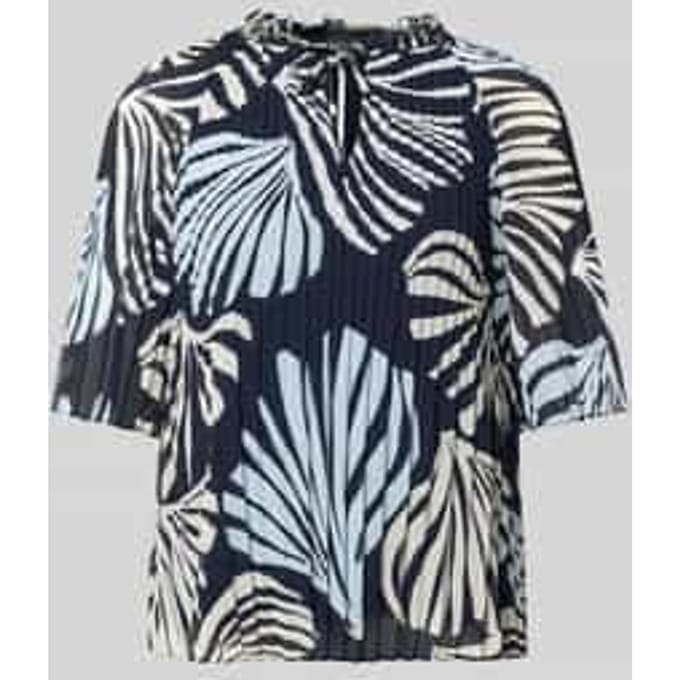 regular fit blouses in plissélook