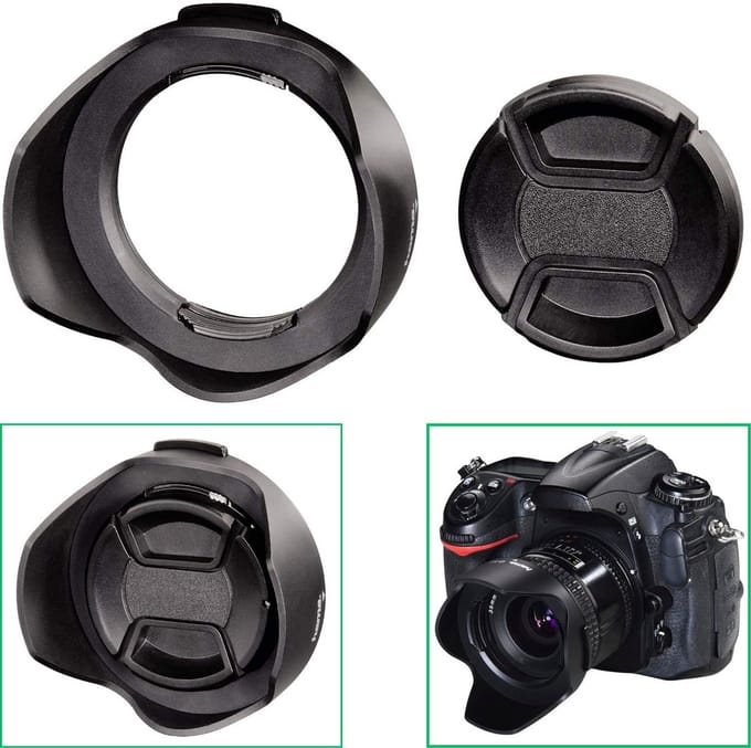 Hama zonnekap 58mm
