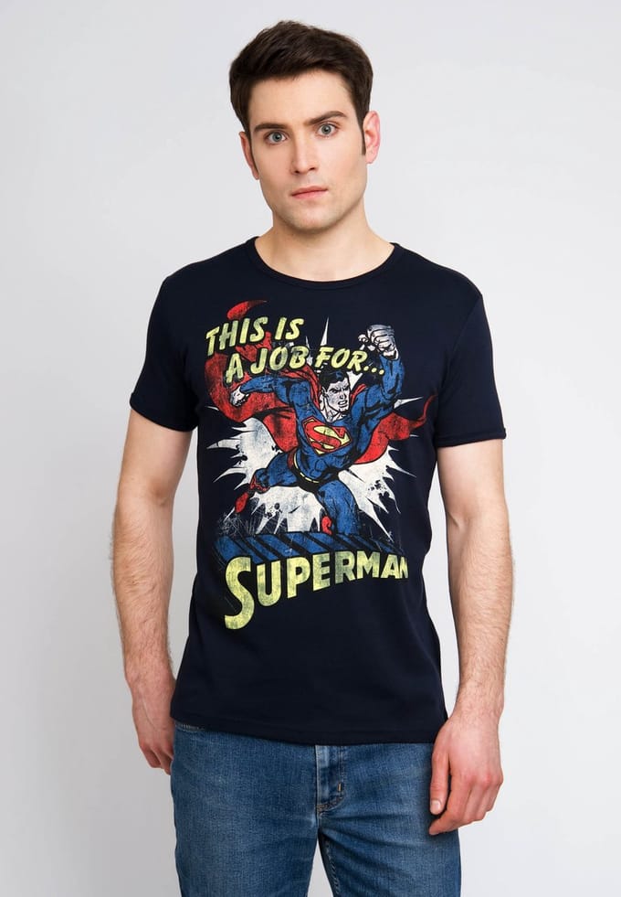 Logoshirt T-Shirt Superman