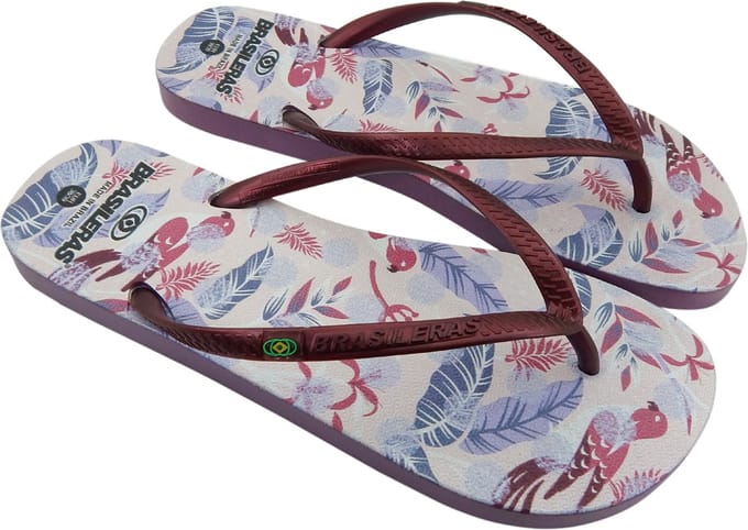 Brasileras Slippers dames- Granaat- 34/35
