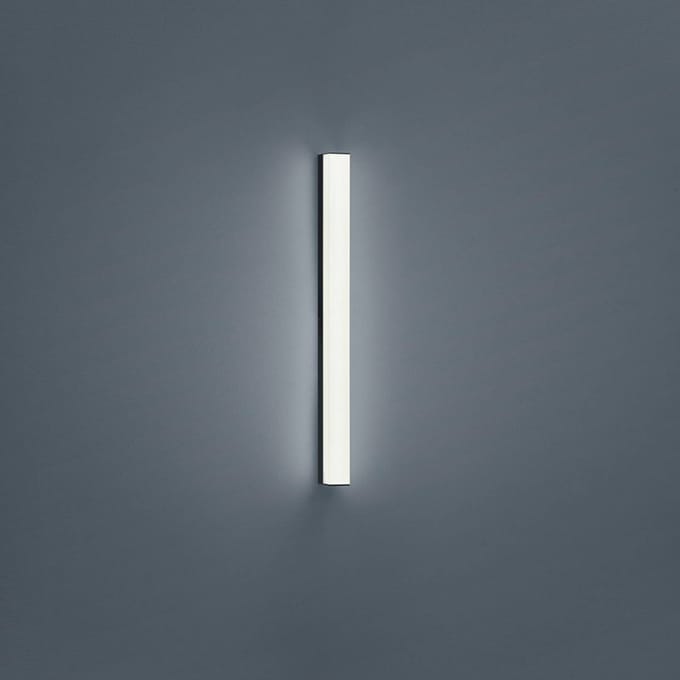 Helestra Lado LED spiegellamp zwart 60 cm