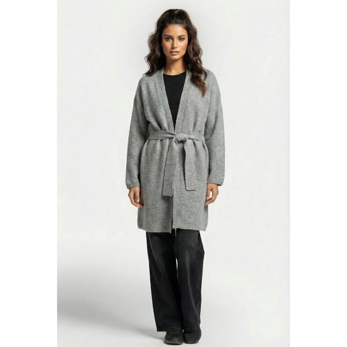 Knitted Ulla Cardigan Light Grey Taglia: L | Giacche Outlet | Donna | Grigio