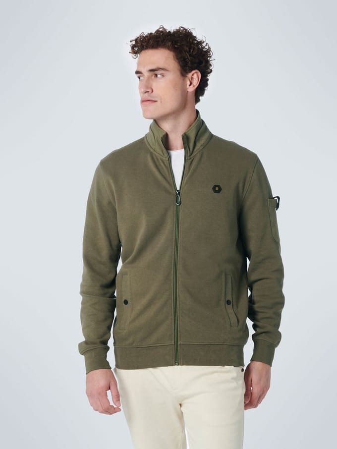 No Excess Mannen Sweater Donker Groen XXL