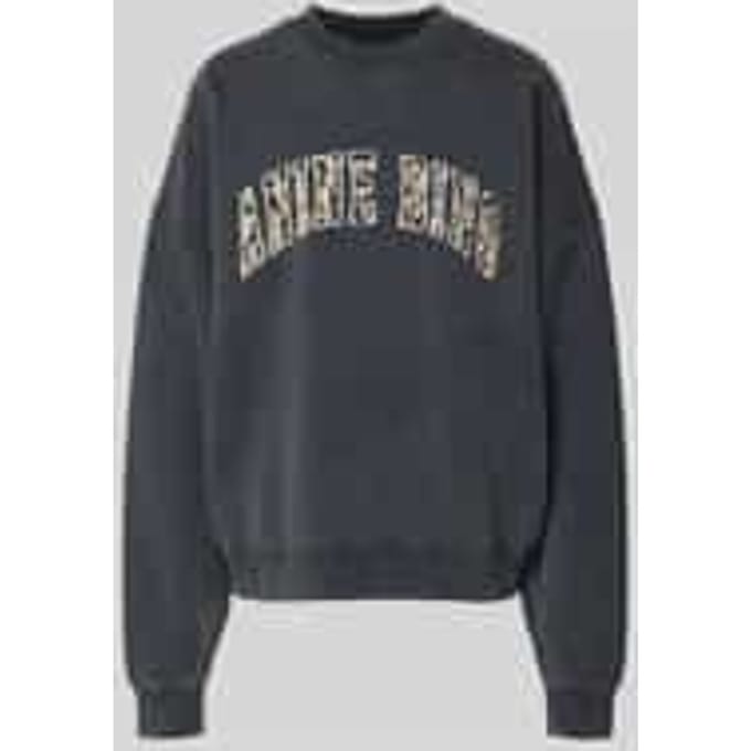 Oversized sweatshirt van katoen