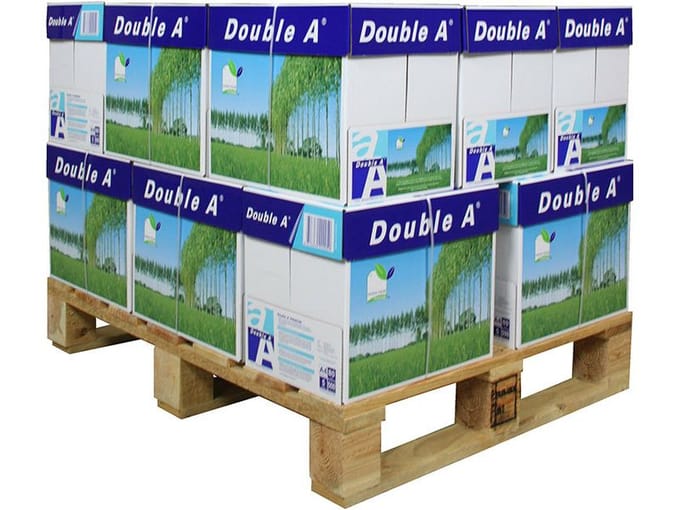 Double A Premium A4 papier mini-pallet (16 dozen)