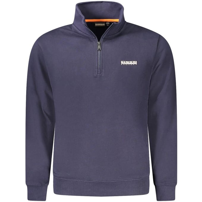 relaxed fit sweatshirt van elastische katoenmix