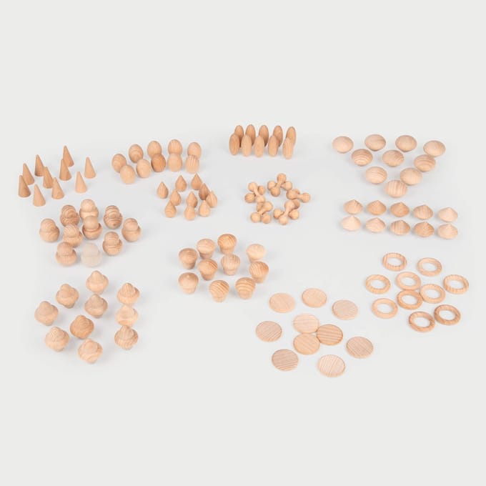 tickit® Houten Schatten Natuurlijke Set