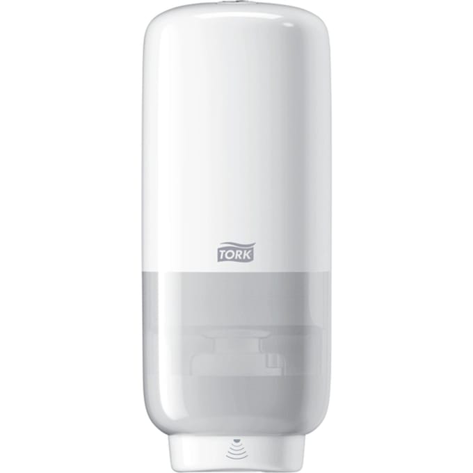 Tork 561600 Sensor zeepdispenser voor schuimzeep en antibacteriële handzeep S4, wit (561600)