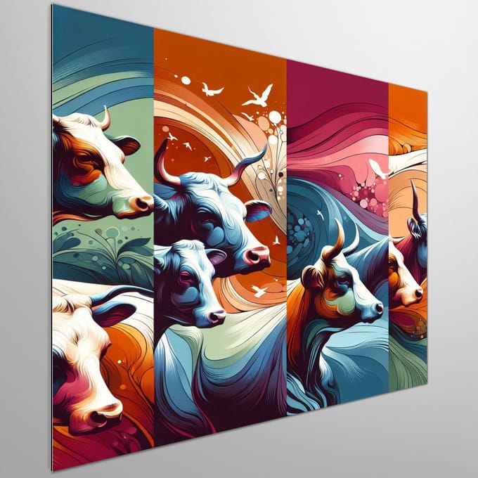 Kunstprint | Wanddecoratie | Dibond | 50 × 50 cm
