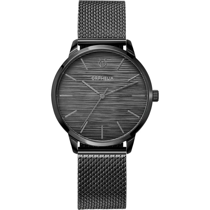 Orphelia Winston OR62902 Horloge - Staal - Zwart - Ø 42 mm