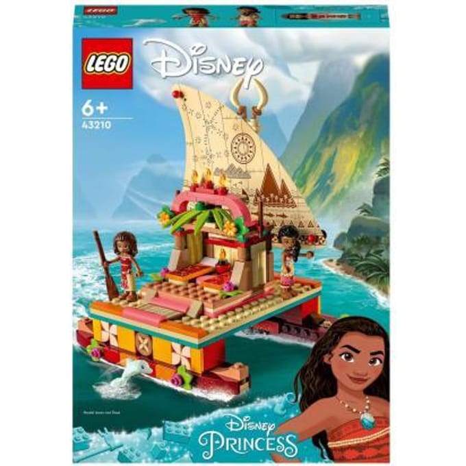 LEGO Disney Princess Vaiana’s ontdekkingsboot Bouwset - 43210