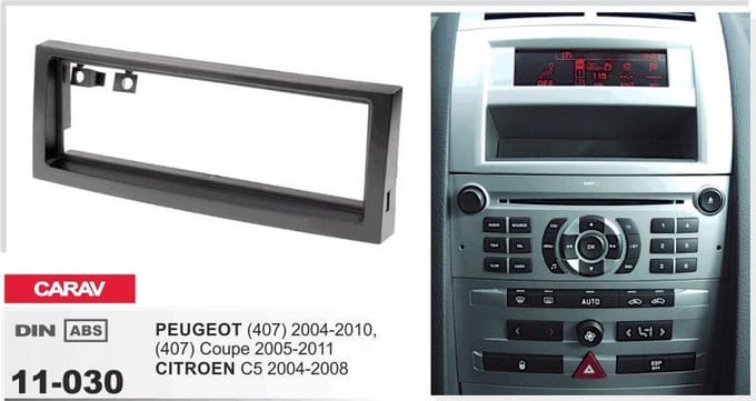 1-din frame autoradio CITROEN C5 2004 2005 2006 2007 2008